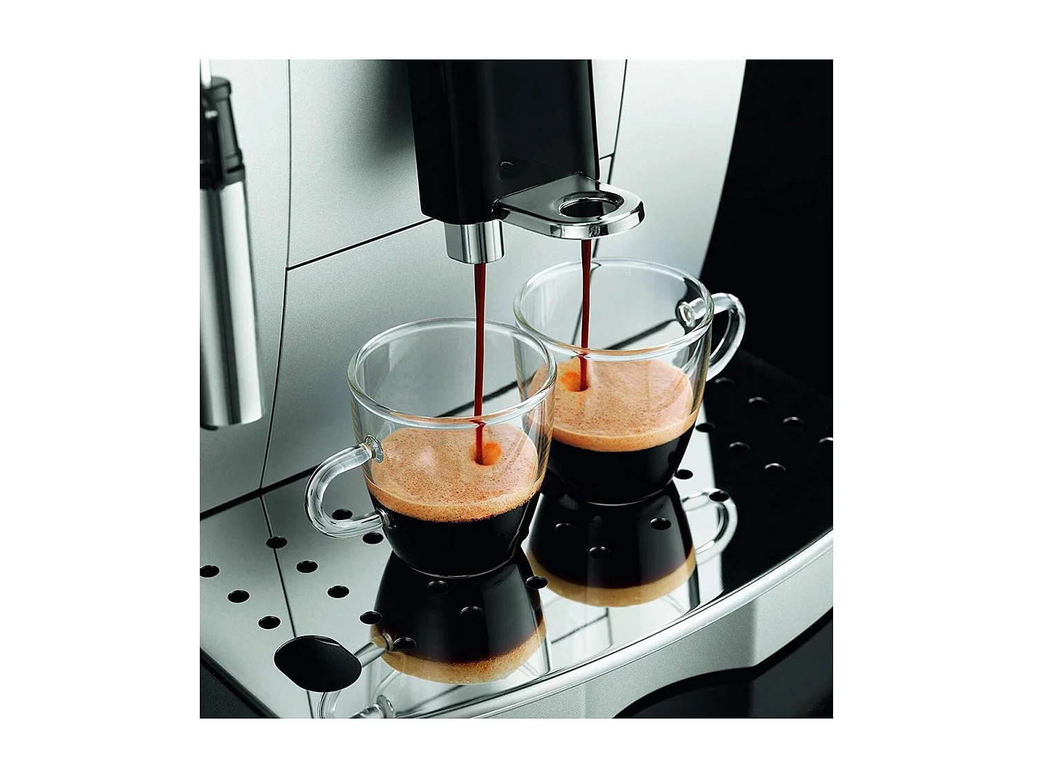 Macchina da Caffè DeLonghi Magnifica S ECAM 22.110.SB Argento con Cappuccinatore