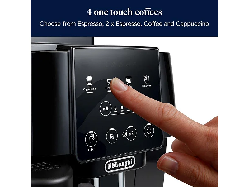 DeLonghi ECAM 220.60.B Magnifica Start Schwarze Kaffeemaschine 1,8L