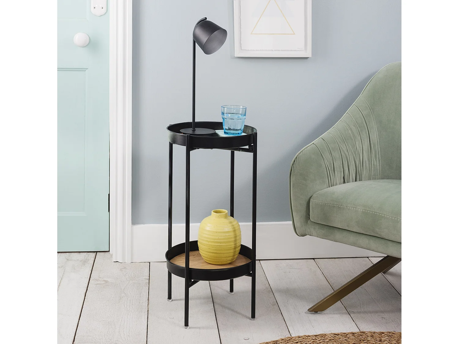 Noa & Nani Solna Small Side Table in Black