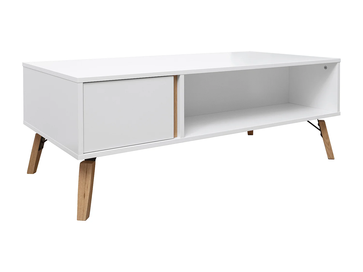 Noa & Nani Otto Coffee Table with Storage in White