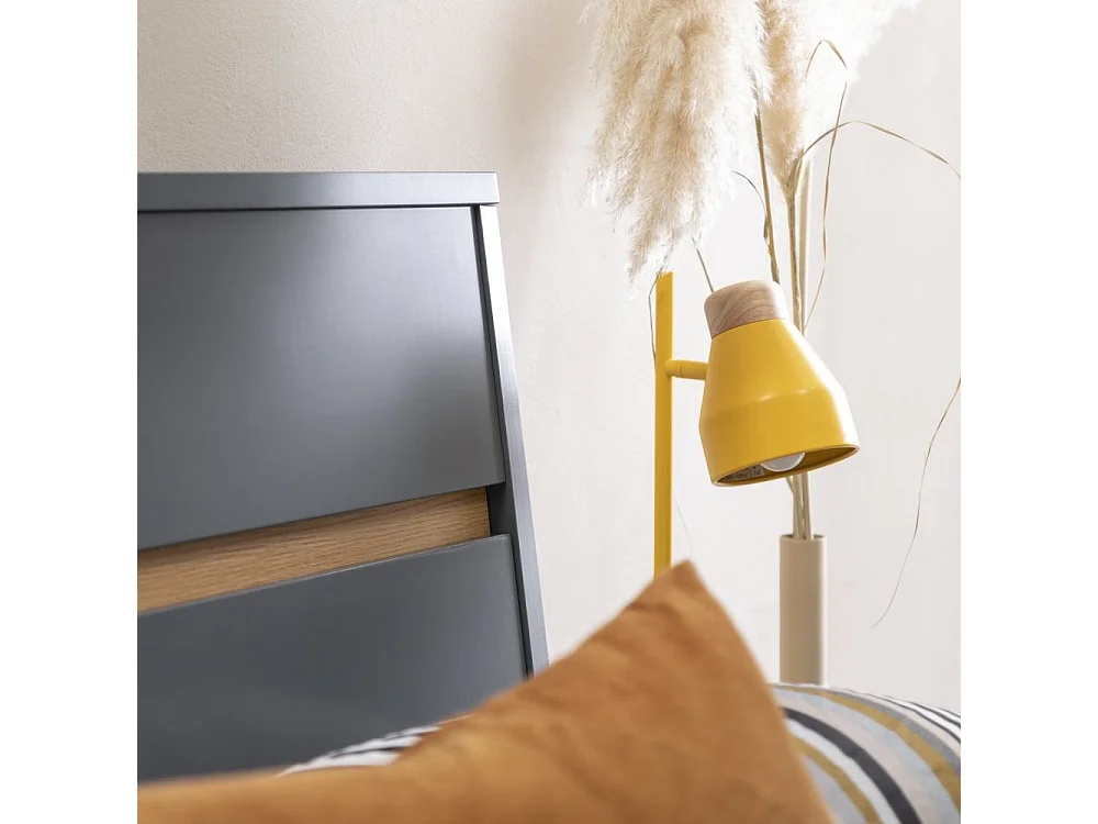 Noa & Nani Otto Single Bed Frame in Grey