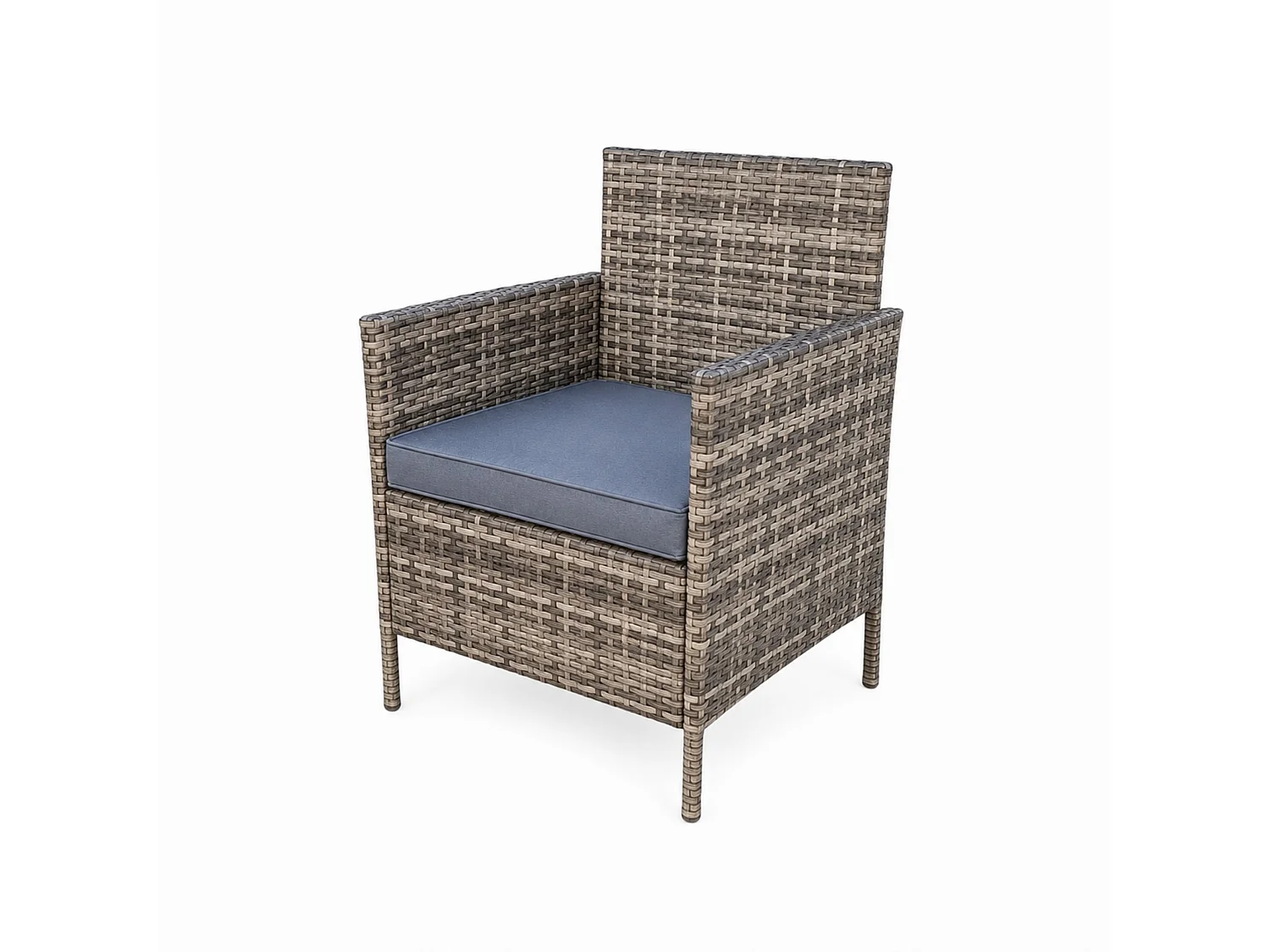 Amazon Rattan Fire Pit Dining Set - Round Table with 6 Chairs