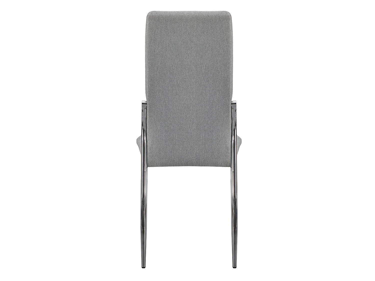 Pack 2 sillas de comedor Laci en color gris 46x101x54 cm