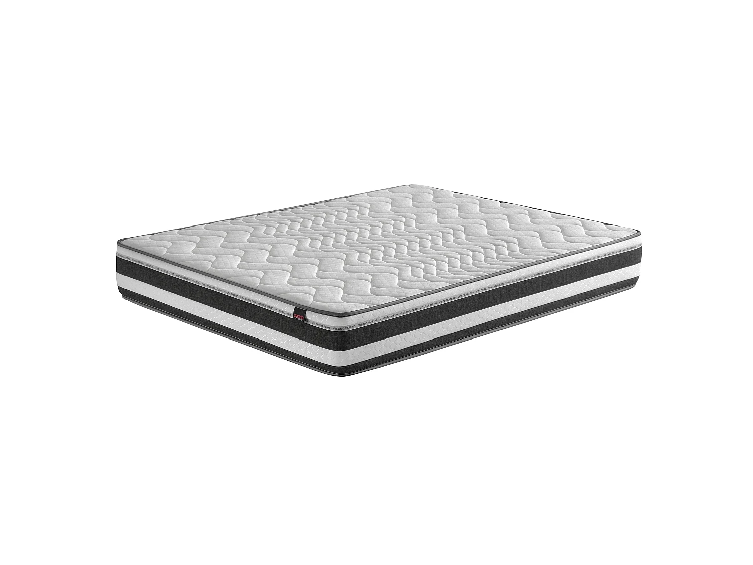 Pack Descanso 150x190 cm: Canapé y Colchón Grafeno Bio Blanco con Patas