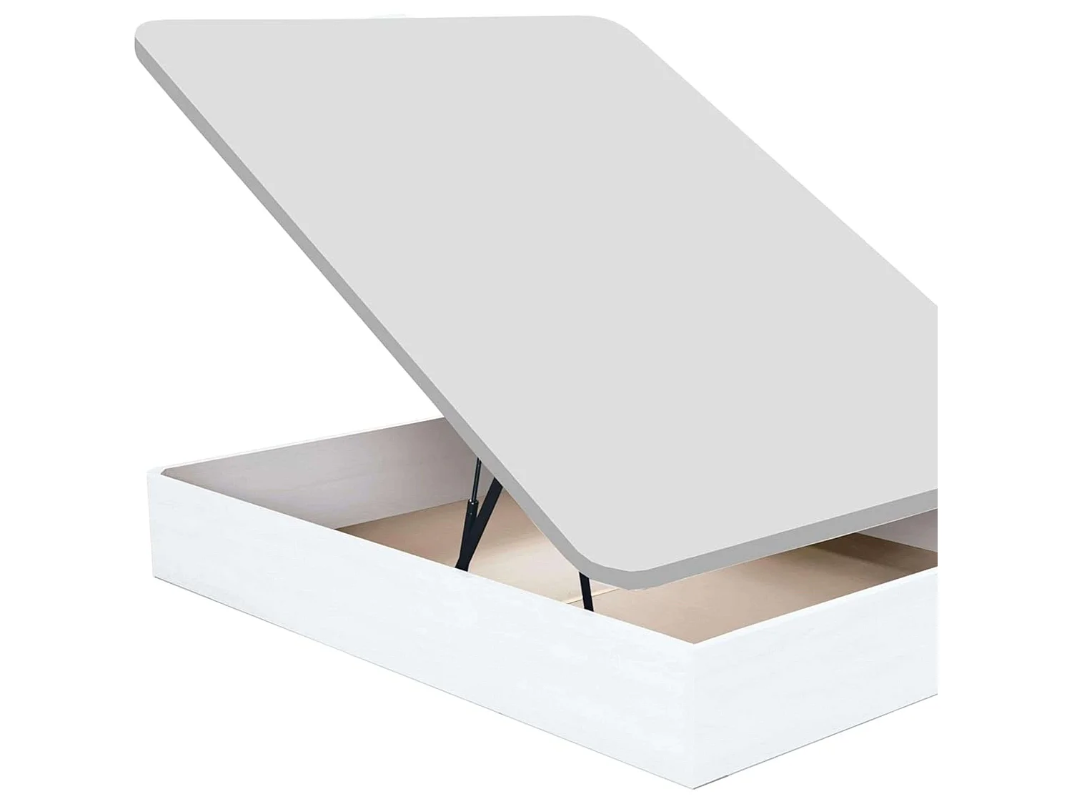Pack Descanso 150x190 cm Canapé Sassy y Colchón Maxi Basic Blanco