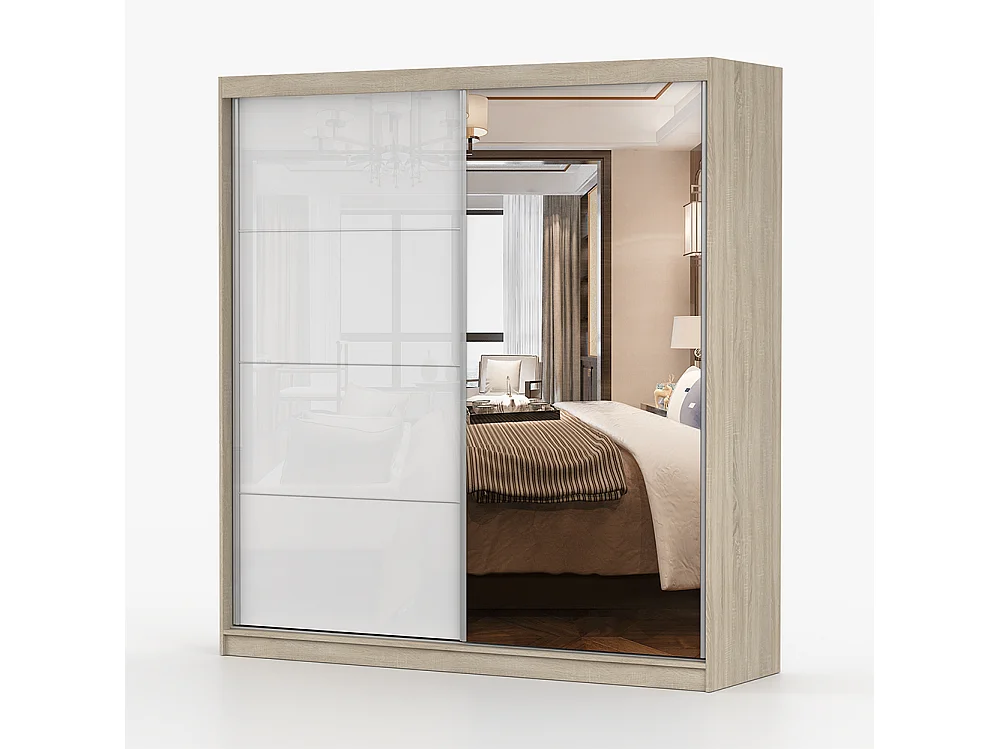 Schwebetürenschrank MULTI 35 233 cm