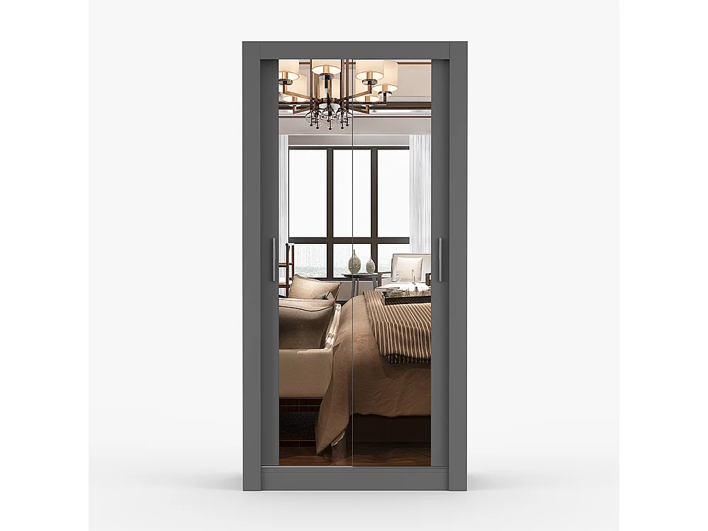 Armoire à portes coulissantes MILAN 100 cm