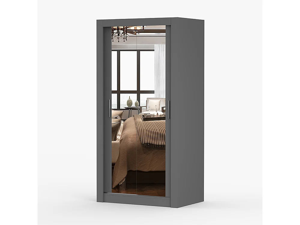 Armoire à portes coulissantes MILAN 100 cm
