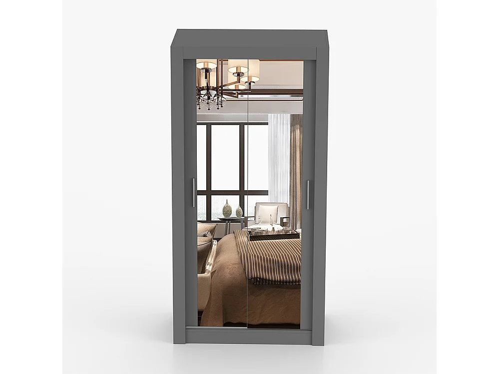 Armoire à portes coulissantes MILAN 100 cm