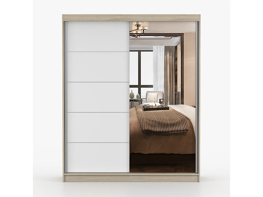 Schwebetürenschrank BONO 05 160 cm