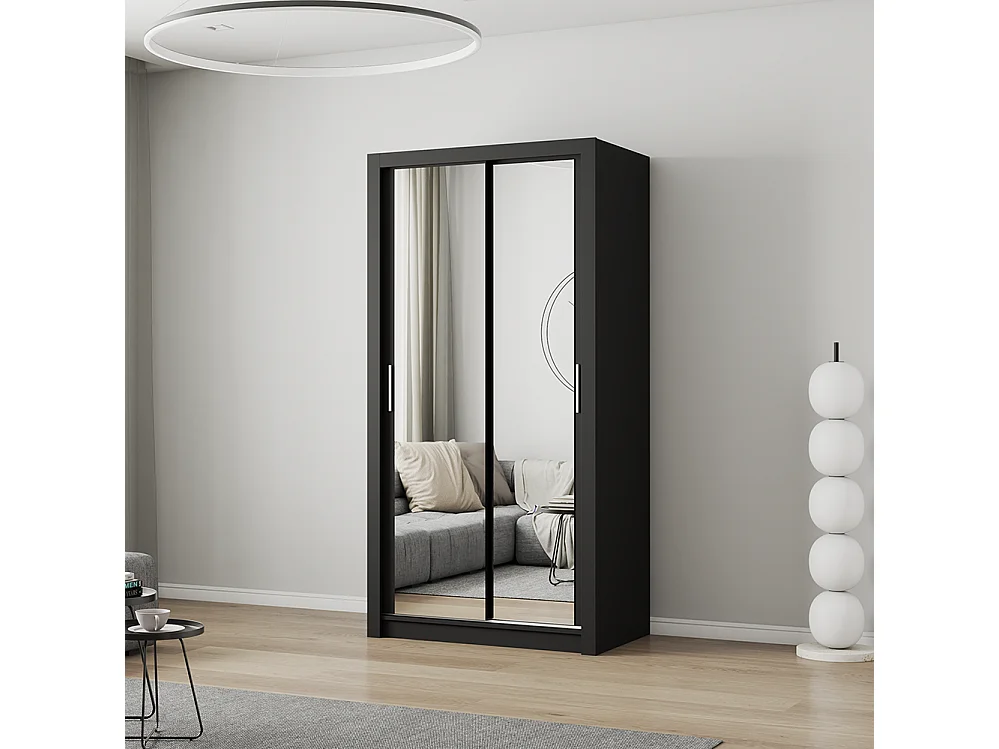 Armoire à portes coulissantes MILAN 100 cm