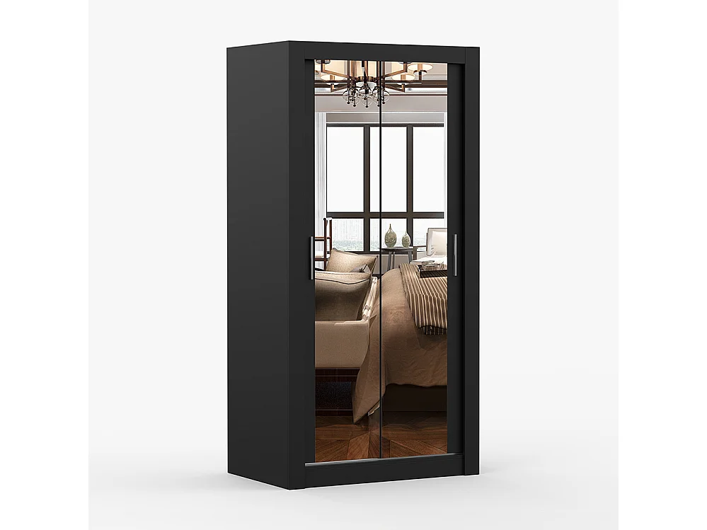 Armoire à portes coulissantes MILAN 100 cm