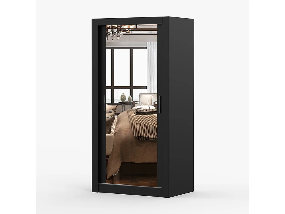 Armoire à portes coulissantes MILAN 100 cm