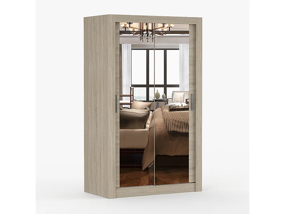 Armoire à portes coulissantes MILAN 120 cm