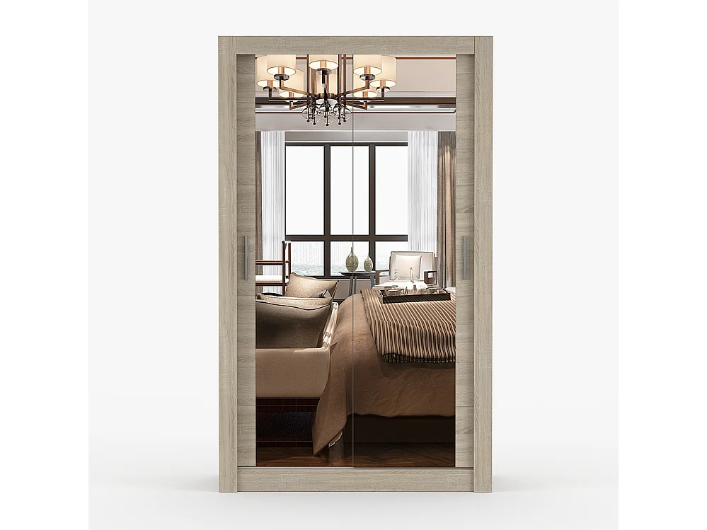 Armoire à portes coulissantes MILAN 120 cm