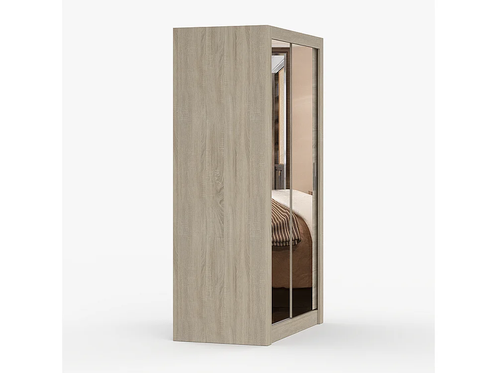 Armoire à portes coulissantes MILAN 120 cm