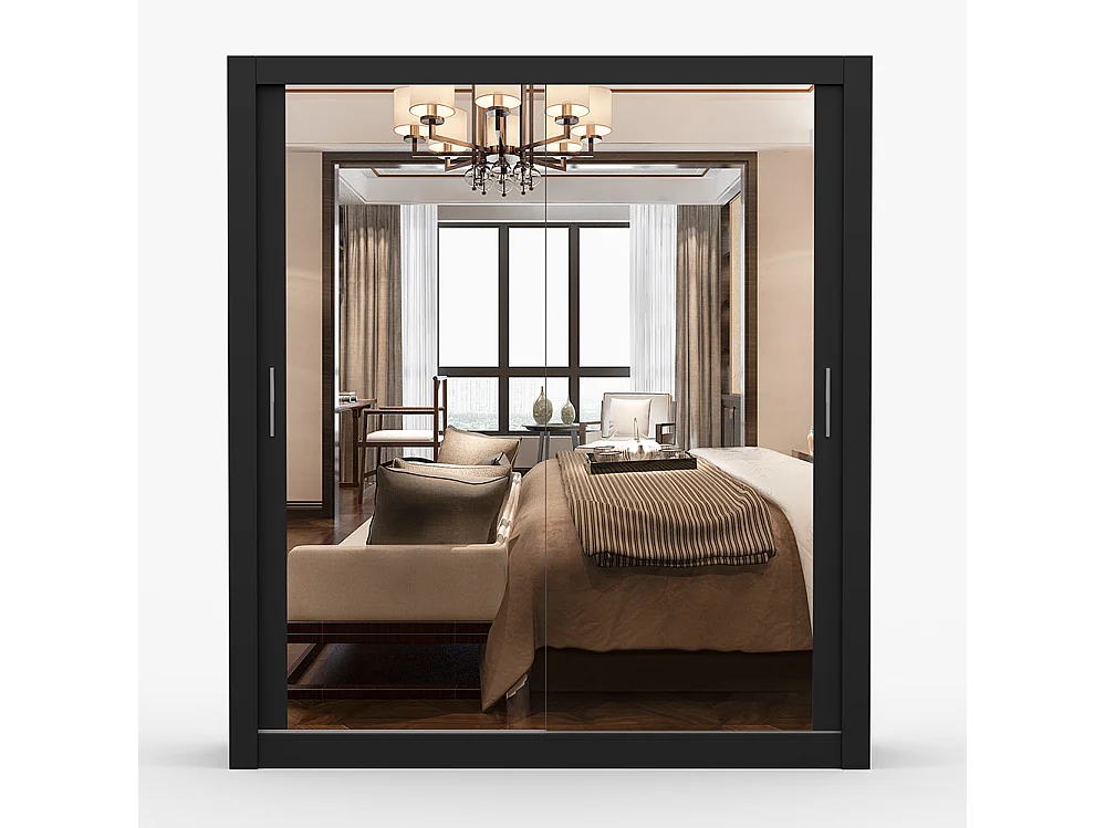 Armoire à portes coulissantes MILAN 180 cm