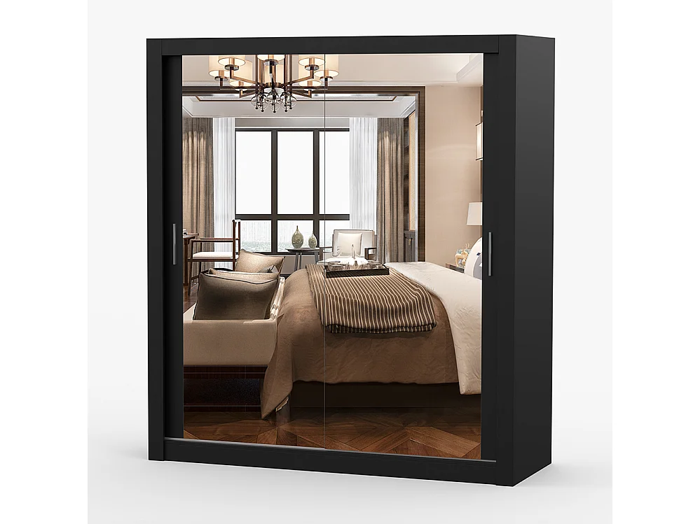 Armoire à portes coulissantes MILAN 180 cm
