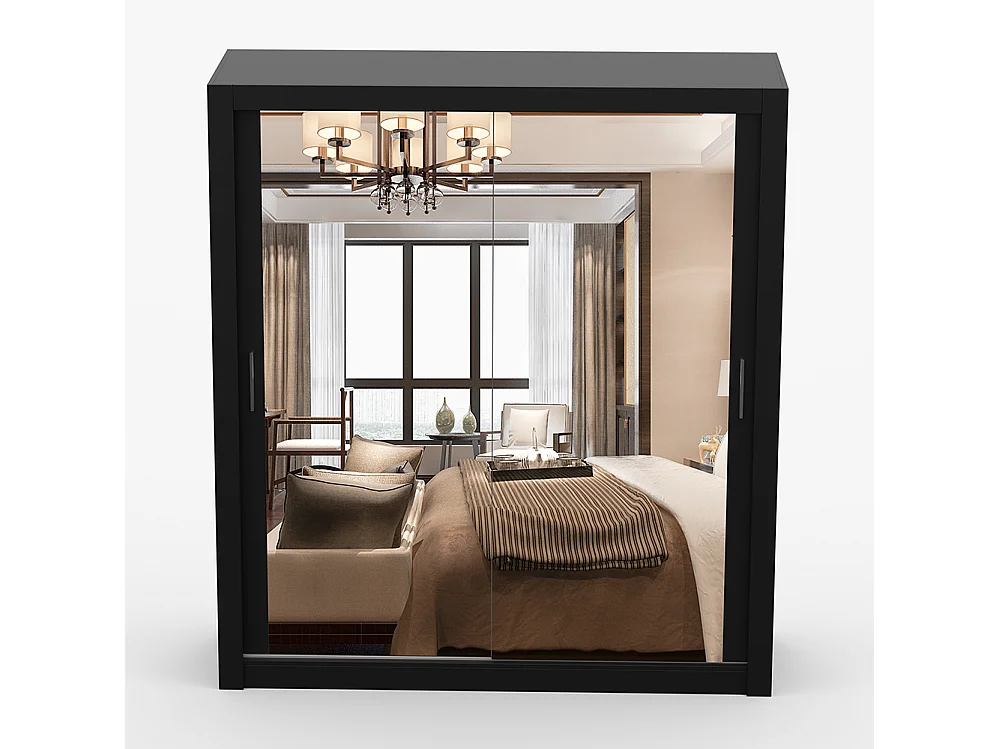 Armoire à portes coulissantes MILAN 180 cm