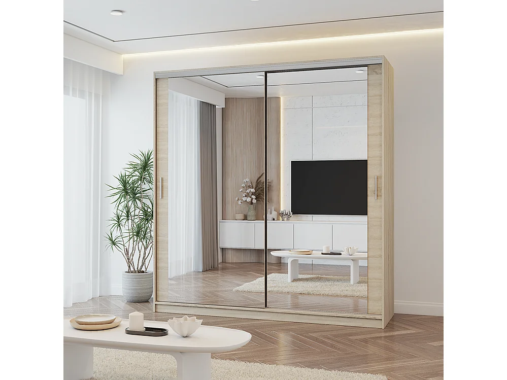 Armoire à portes coulissantes TOKYO M 203 cm