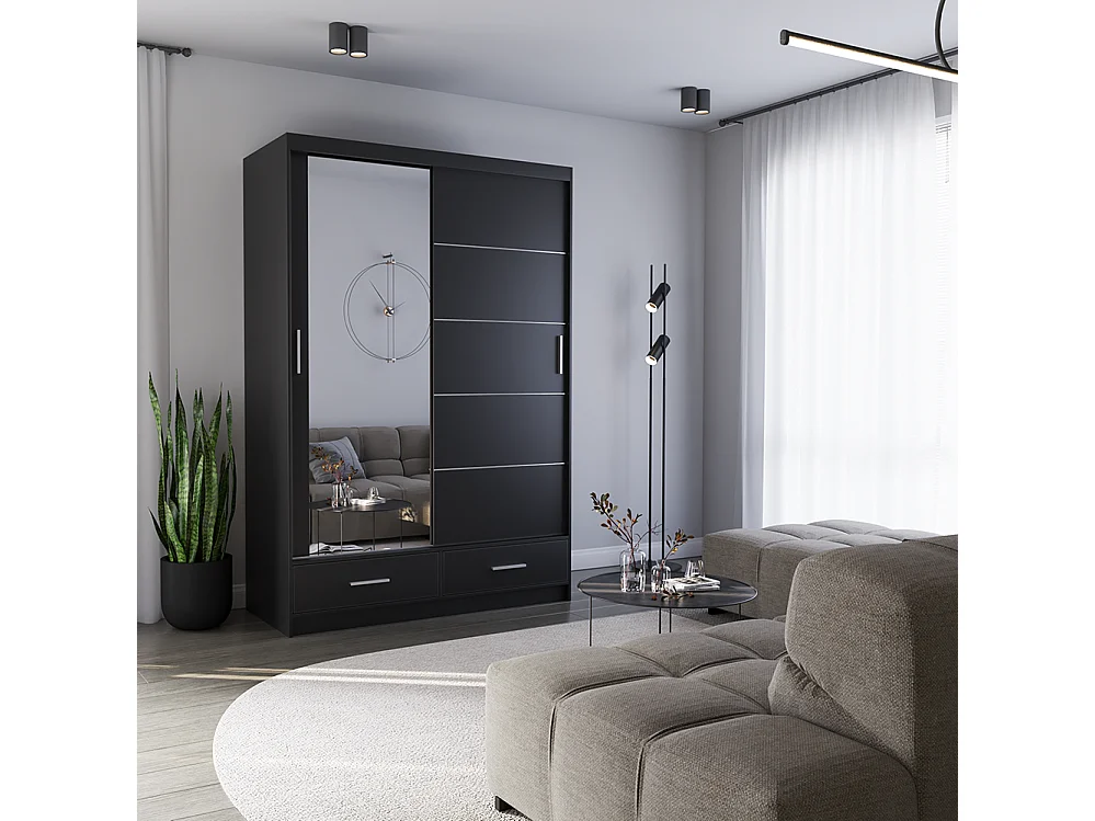 Armoire à portes coulissantes FLORENCE S 150 cm