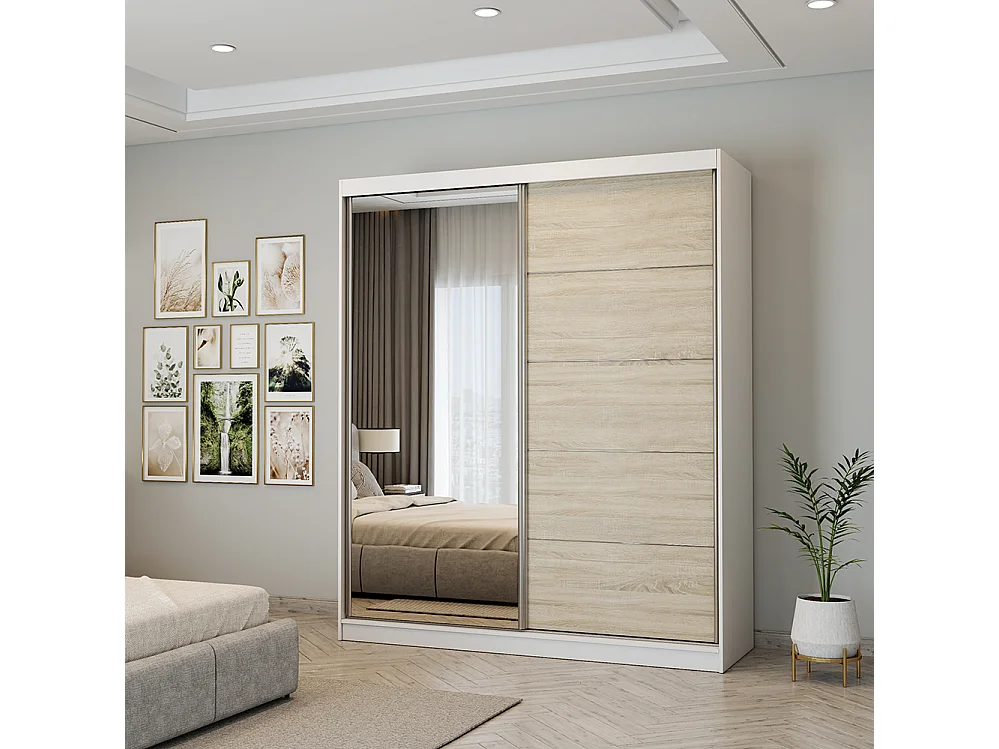 Schwebetürenschrank BELLA 03 183 cm