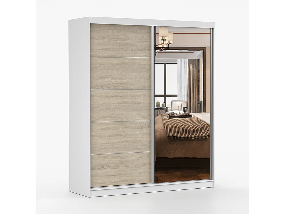 Schwebetürenschrank BELLA 03 183 cm