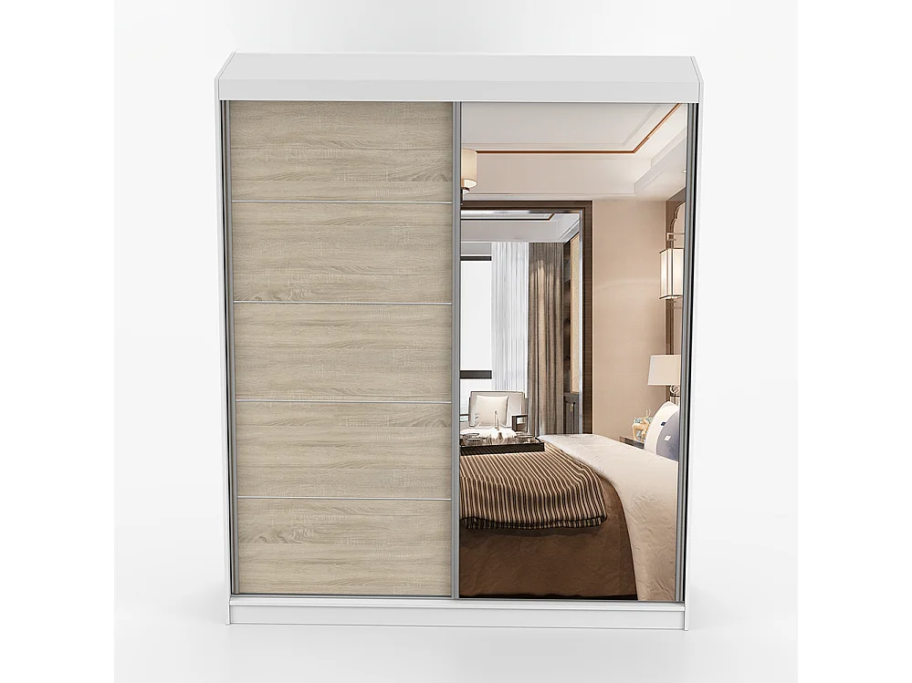 Schwebetürenschrank BELLA 03 183 cm