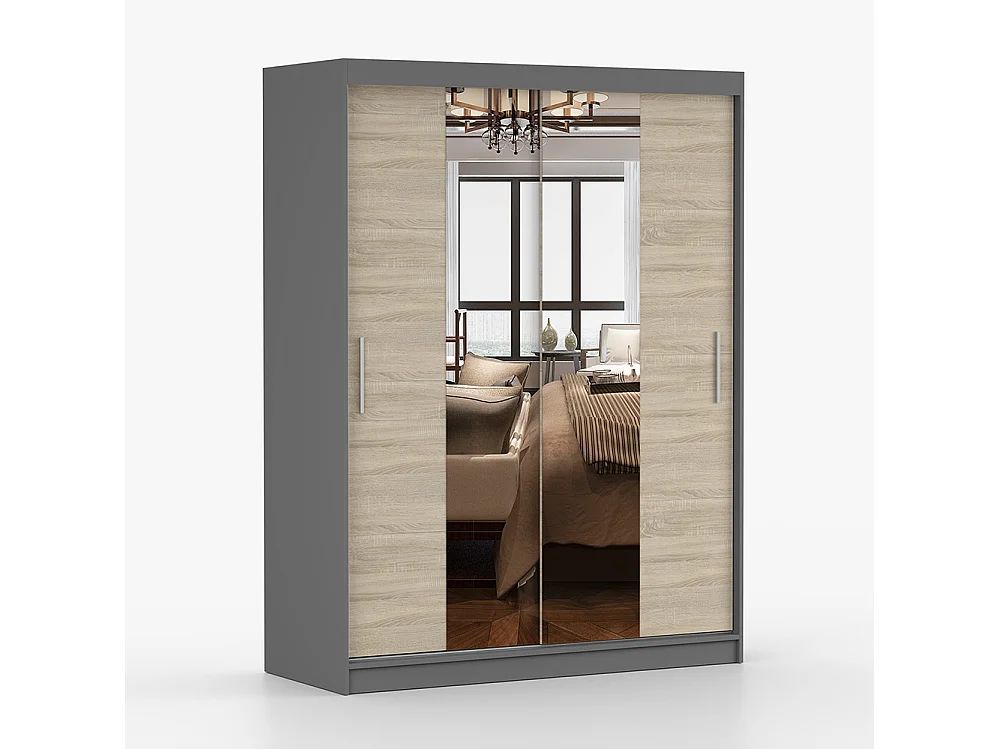 Schwebetürenschrank VISTA 01 150 cm