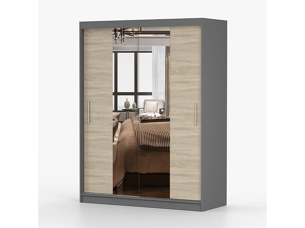 Schwebetürenschrank VISTA 01 150 cm