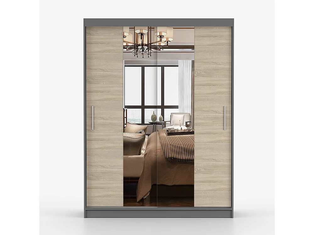 Schwebetürenschrank VISTA 01 150 cm