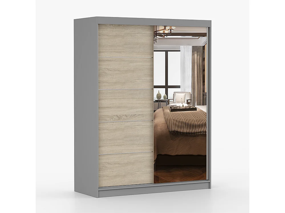 Schwebetürenschrank VISTA 05 150 cm