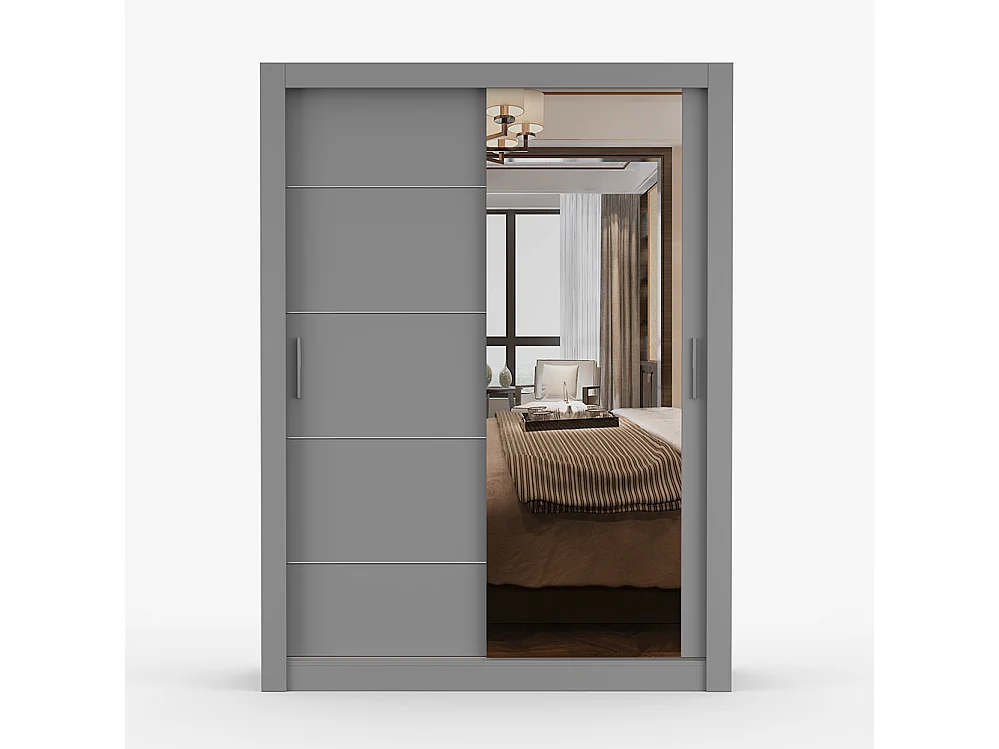 Armoire à portes coulissantes LION 150 cm
