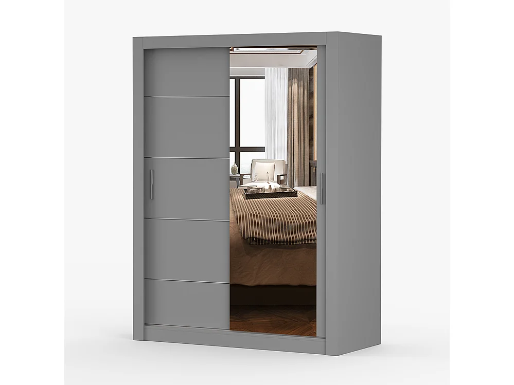 Armoire à portes coulissantes LION 150 cm