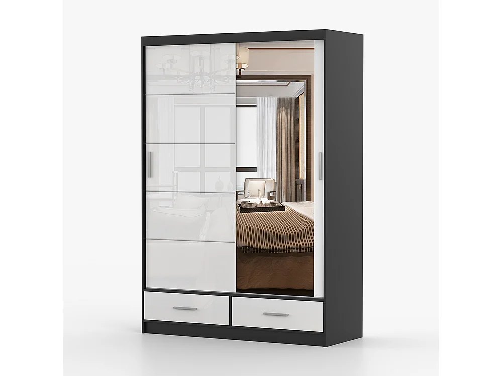 Armoire à portes coulissantes FLORENCE S 150 cm