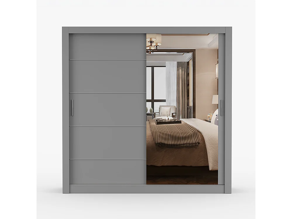 Armoire à portes coulissantes LION 203 cm