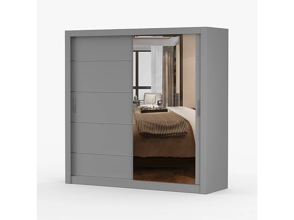 Armoire à portes coulissantes LION 203 cm
