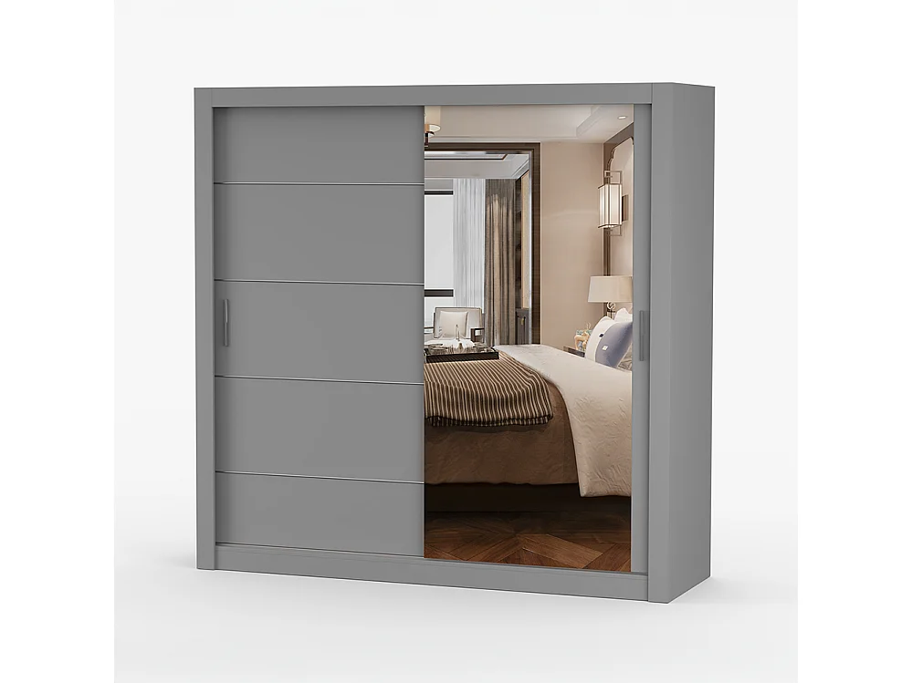Armoire à portes coulissantes LION 203 cm