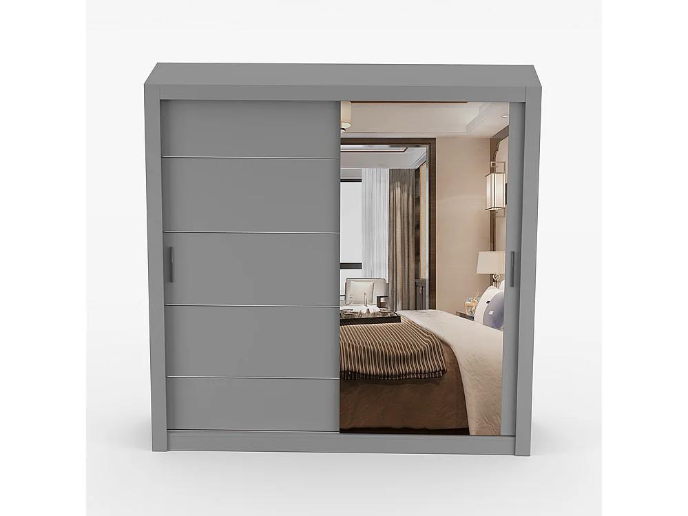 Armoire à portes coulissantes LION 203 cm