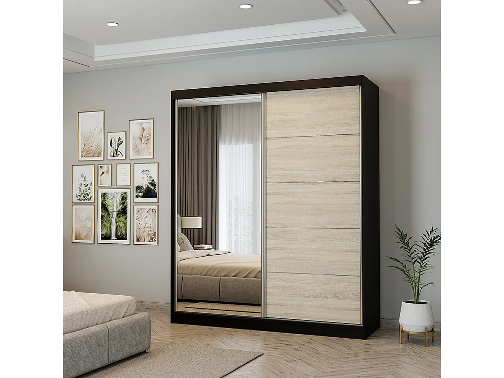 Armoire à portes coulissantes BELLA 03 183 cm