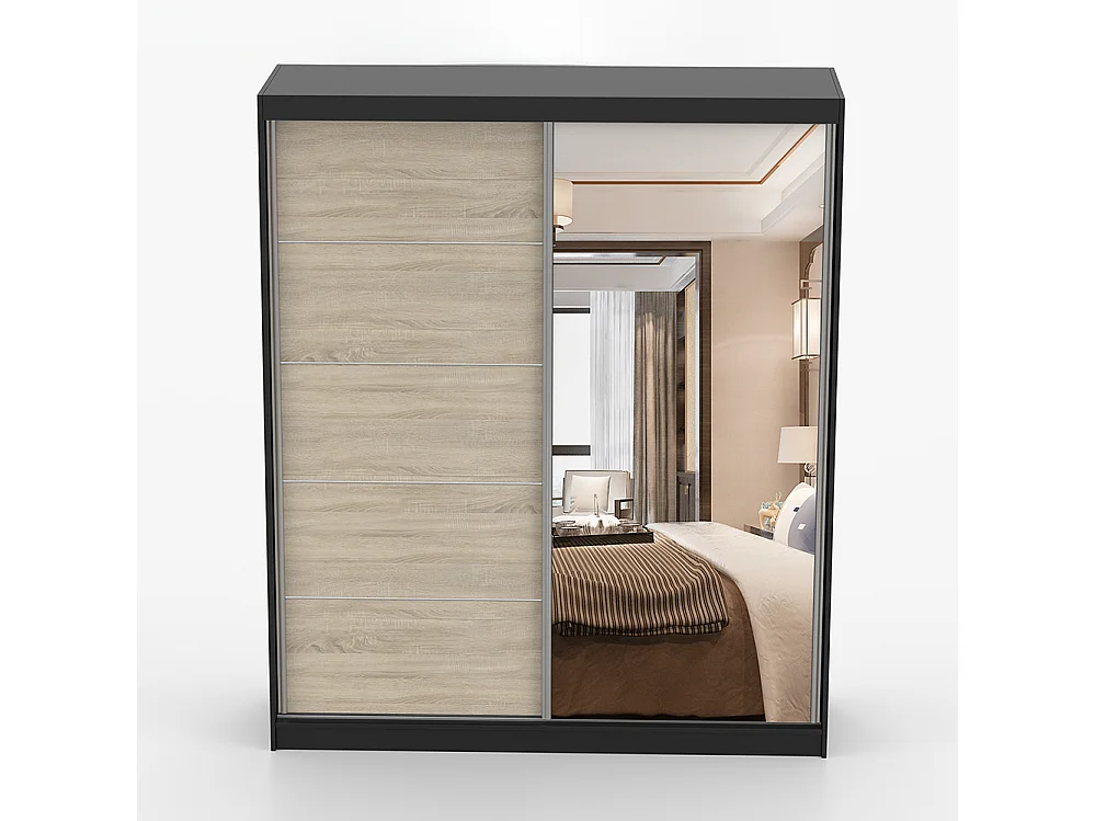 Armoire à portes coulissantes BELLA 03 183 cm