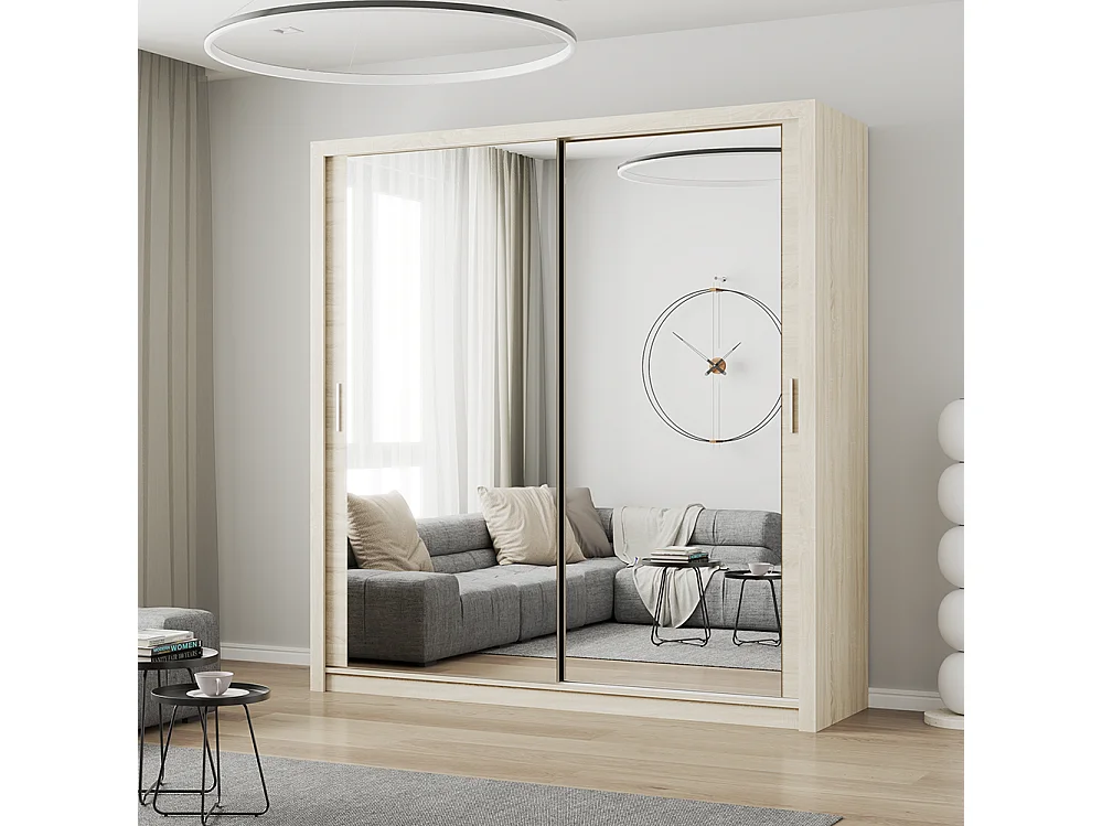 Schwebetürenschrank MILAN 203 cm