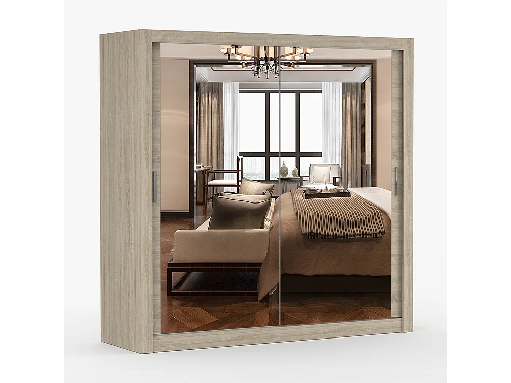 Schwebetürenschrank MILAN 203 cm