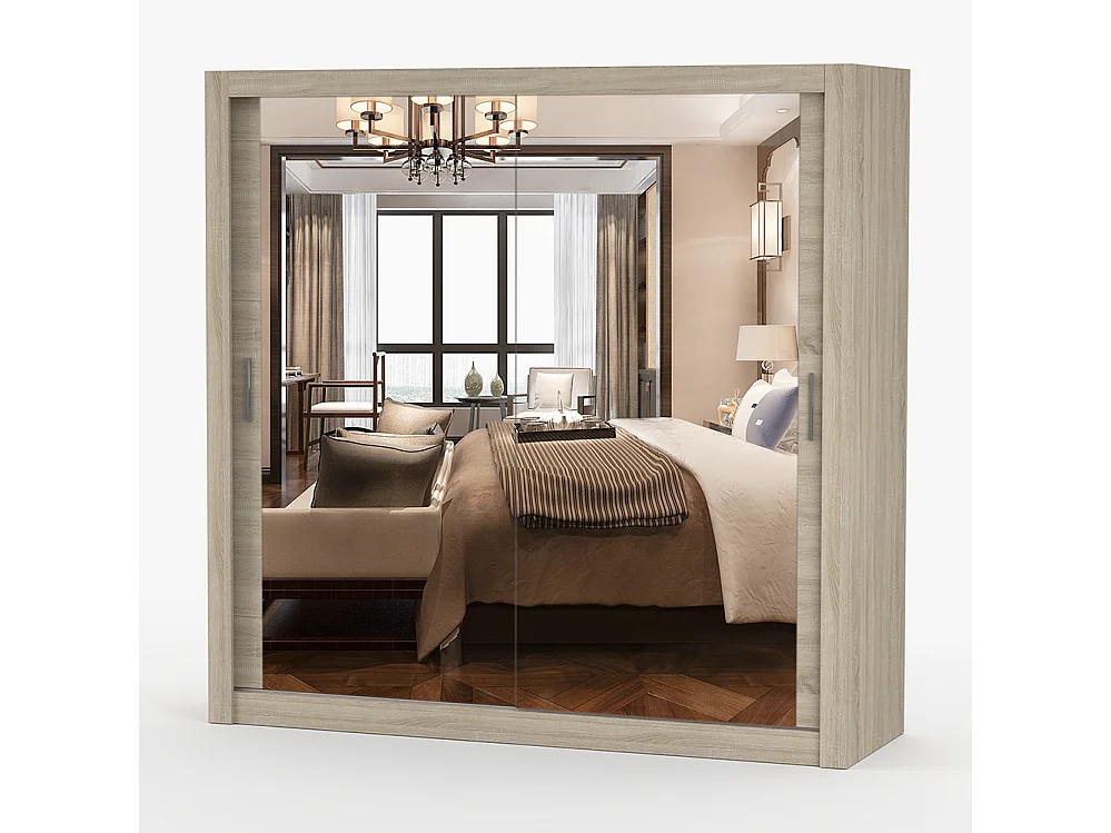 Schwebetürenschrank MILAN 203 cm