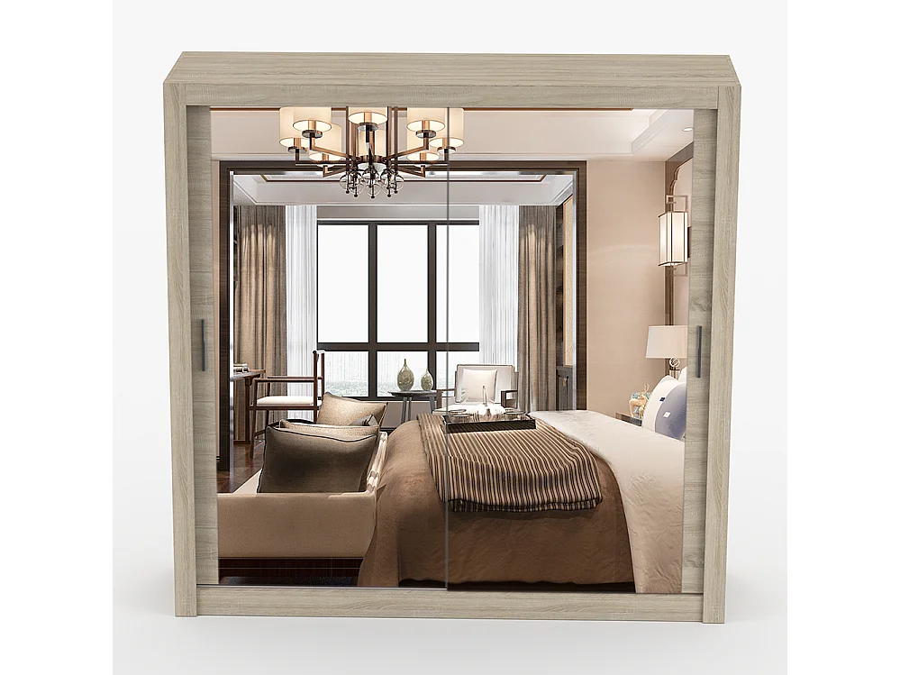 Schwebetürenschrank MILAN 203 cm