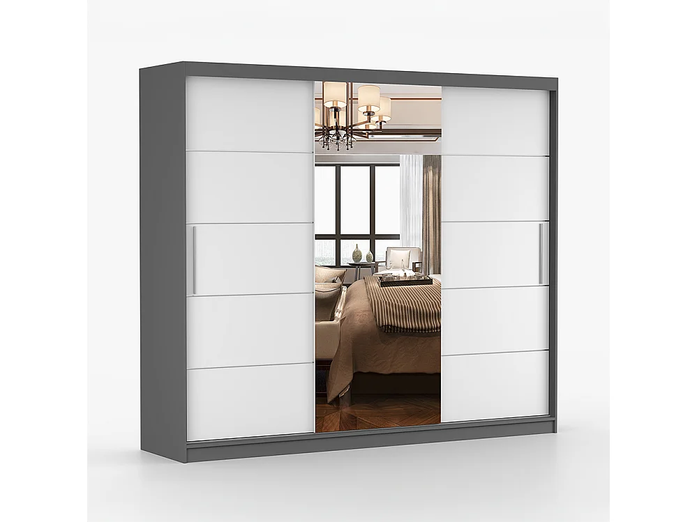 Schwebetürenschrank ASTRA 233 cm