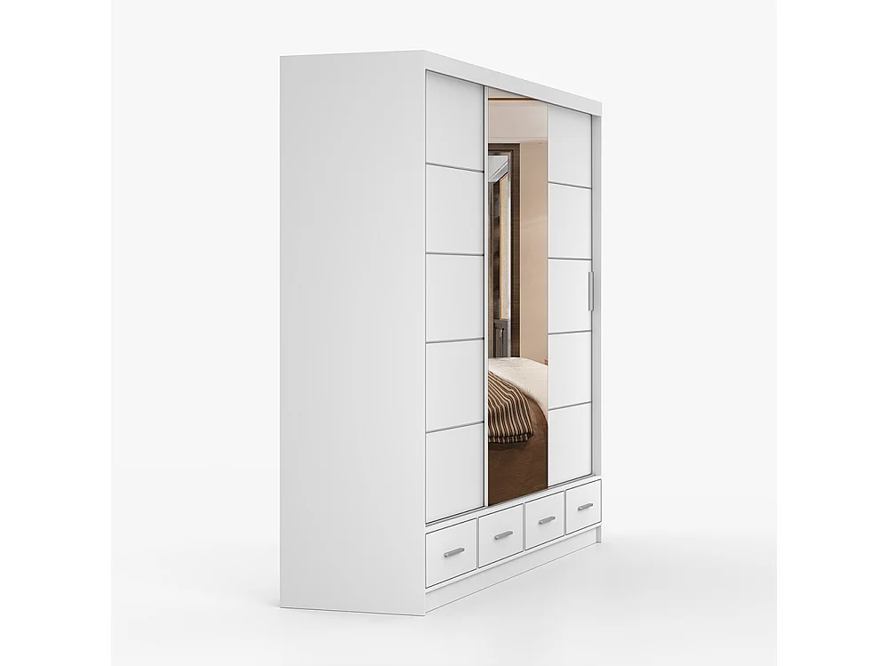 Armoire à portes coulissantes FLORENCE 250 cm