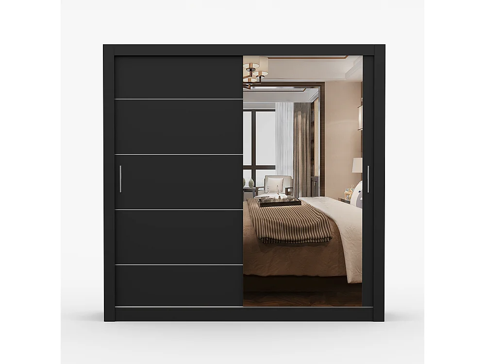 Armoire à portes coulissantes LION 203 cm