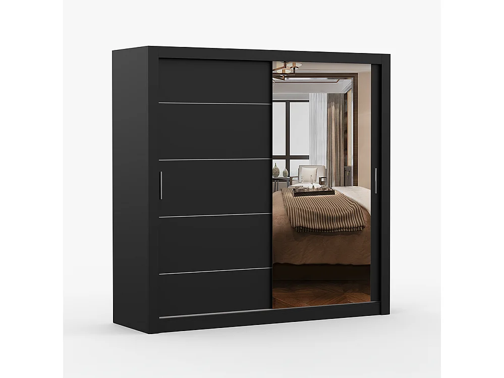 Armoire à portes coulissantes LION 203 cm