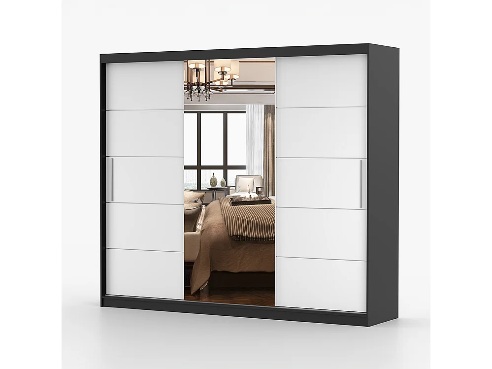 Armoire à portes coulissantes ASTRA 233 cm